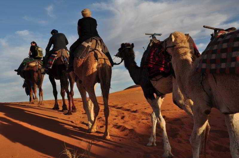 Auberge Kasbah Leila Erfoud Exteriör bild